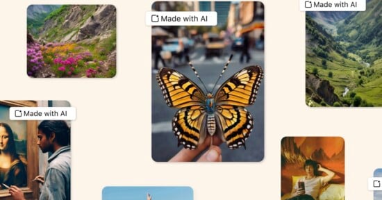 meta facebook instagram ai label made with threads