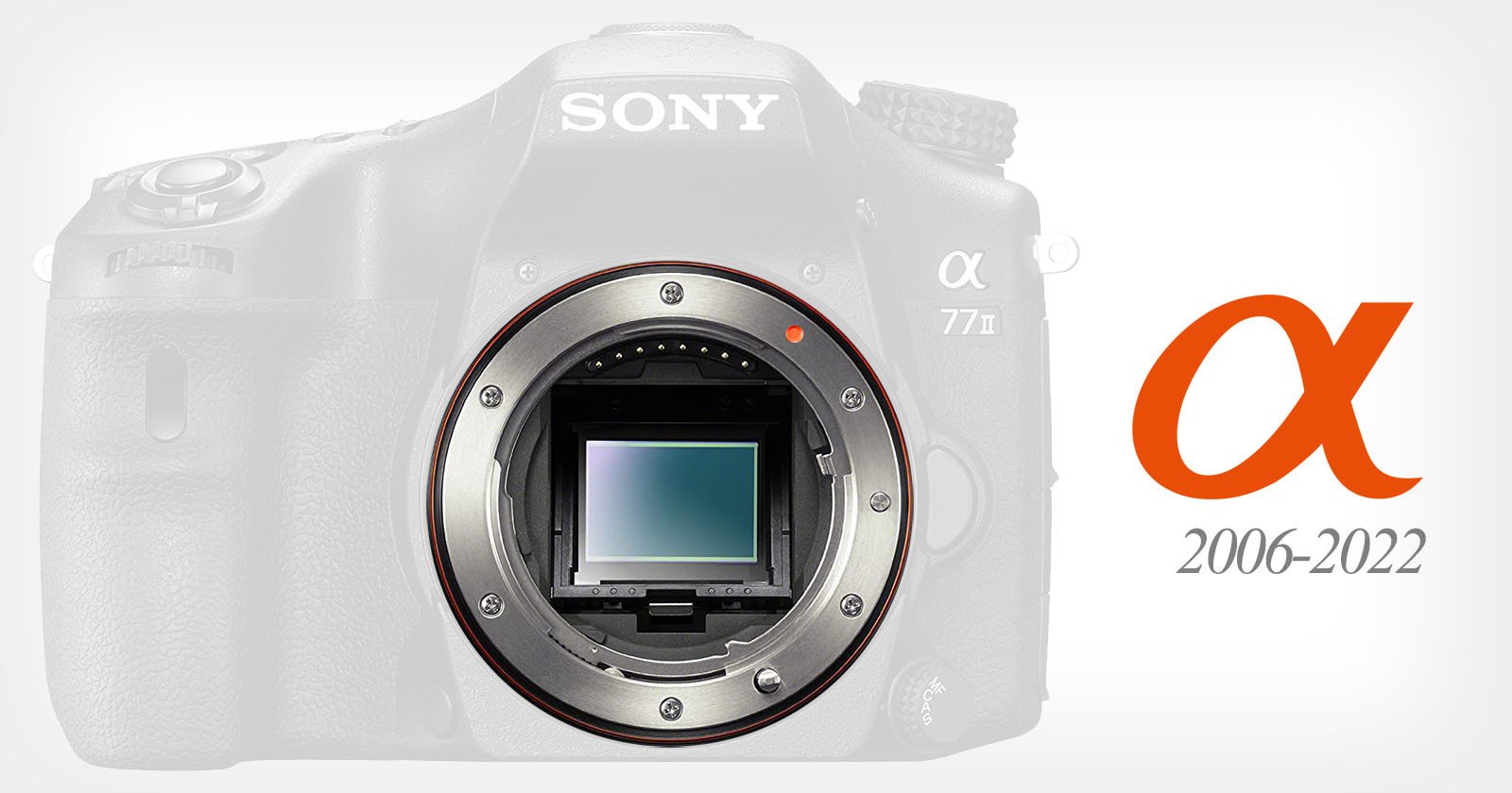 Sony A Mount Lenses Discontinued